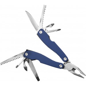 Multifunktionswerkzeug aus Metall Milani, Blau