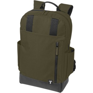 Compu 15,6" Laptop-Rucksack 14L, olive, schwarz