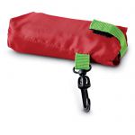 190T Polyester foldable bag, red (IT2210-05)