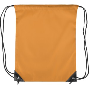 Polyester (210D) drawstring backpack Isolde, orange <font size=1>[ENG]</font>