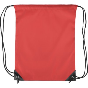Polyester (210D) drawstring backpack Isolde, red <font size=1>[ENG]</font>