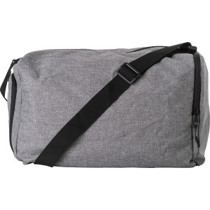 300D Two Tone duffle bag Corwin, Grey/Silver (Travel bags)