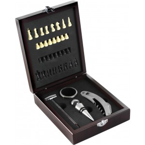 Luxus-Weinset Rene, Braun