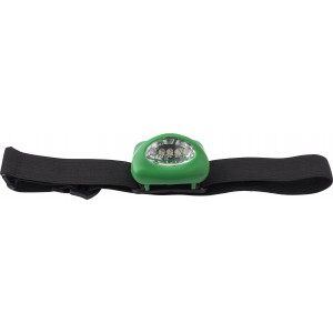 LED-Kopflampe aus Kunststoff Kylie, Grn