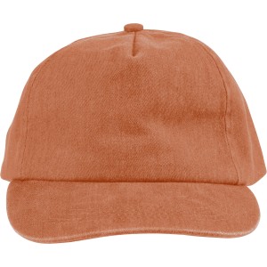 Cotton (240 gsm) cap Liora, orange <font size=1>[ENG]</font>