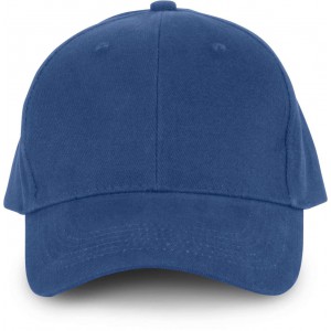 6 PANELS ORGANIC COTTON CAP, Royal Blue (Hats)