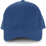 6 PANELS ORGANIC COTTON CAP, Royal Blue, U (KP134RO-U)