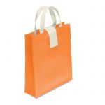 70gr/m2 nonwoven foldable bag, orange (IT3835-10)