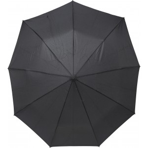 Regenschirm 'Sofia' aus Pongee-Seide, Schwarz