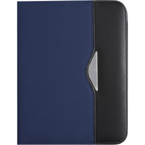 Dokumentenmappe aus Polyester/Kunstleder Ivo, Blau