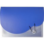 A4 Plastic expanding document folder, cobalt blue (7903-23)