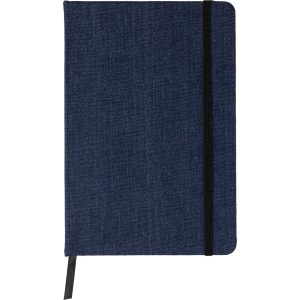Denim-Notizbuch A5 Alfred, Blau
