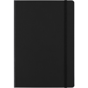 Notizbuch aus Karton (ca. DIN A5 Format) Chanelle, Schwarz