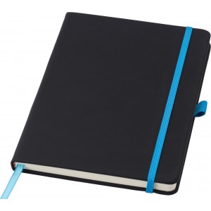 Notizbuch aus Kunststoff Charlene, Hellblau