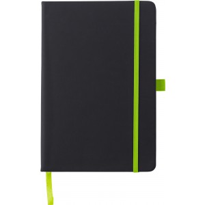 Notizbuch aus Kunststoff Charlene, Limettengrn