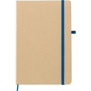 Notizbuch aus Papier Cora, Kobaltblau