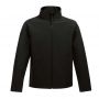 ABLAZE MEN'S PRINTABLE SOFTSHELL, Black/Black