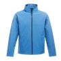 ABLAZE MEN'S PRINTABLE SOFTSHELL, French Blue/Navy