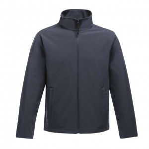 ABLAZE MEN'S PRINTABLE SOFTSHELL, Navy/Navy (Jackets)