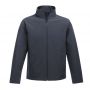 ABLAZE MEN'S PRINTABLE SOFTSHELL, Navy/Navy