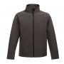 ABLAZE MEN'S PRINTABLE SOFTSHELL, Seal Grey/Black