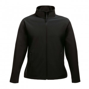 ABLAZE WOMEN'S PRINTABLE SOFTSHELL, Black/Black (Jackets)