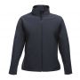 ABLAZE WOMEN'S PRINTABLE SOFTSHELL, Navy/Navy