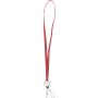 ABS 2-in-1 lanyard Romario, red