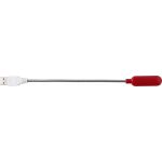 ABS and metal laptop light Lola, red (737848-08)
