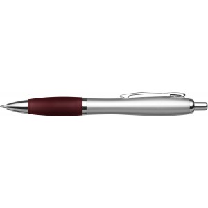 ABS ballpen Cardiff, burgundy (Plastic pen)