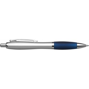 ABS ballpen Cardiff, dark navy (Plastic pen)