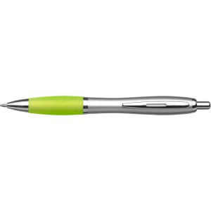 ABS ballpen Cardiff, lime (Plastic pen)