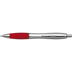 ABS ballpen Cardiff, red (Plastic pen)