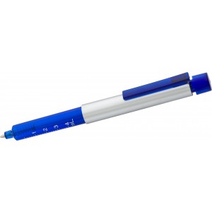 ABS ballpen Charlotte, blue (Funny pen)