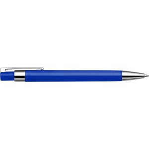 ABS ballpen Jarod, blue (Plastic pen)