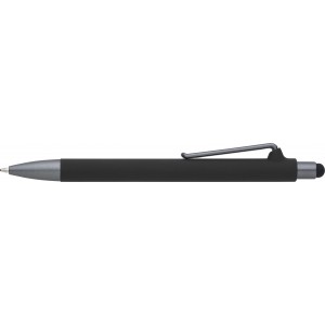 ABS ballpen Louis, black (Plastic pen)