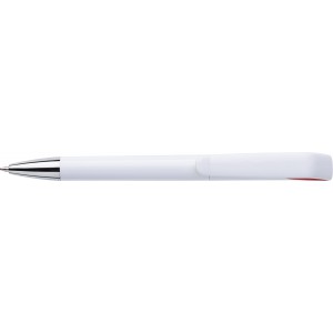 ABS ballpen Tamir, red (Plastic pen)