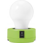 ABS Bulb light with on/off-switch, lime (7761-19)