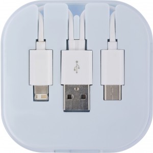 ABS cable set Jonas, white (Eletronics cables, adapters)