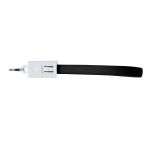 ABS charging cable Pierre, black (8527-01)