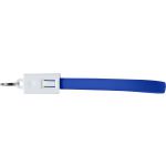 ABS charging cable Pierre, cobalt blue (8527-23)
