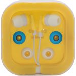 ABS earphones Jade, yellow (2289-06)