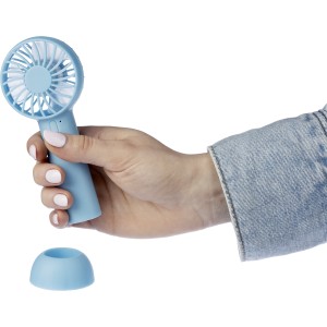 ABS electric hand fan Oren, light blue (Ventilatoren)
