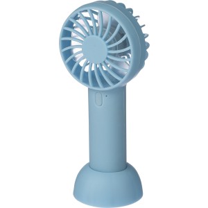 ABS electric hand fan Oren, light blue (Ventilatoren)