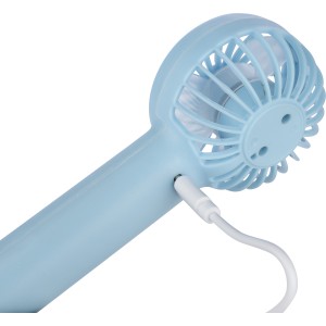 ABS electric hand fan Oren, light blue (Ventilatoren)
