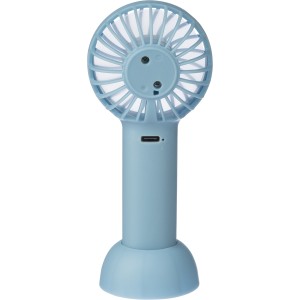 ABS electric hand fan Oren, light blue (Ventilatoren)