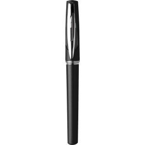 ABS ink pen Karin, black (Plastic pen)