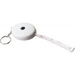ABS key holder tape measure Lorena, white (2131-02CD)