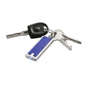 ABS key holder with LED Mitchell, blue (Keychains)