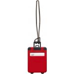 ABS luggage tag Jenson, red (3167-08)